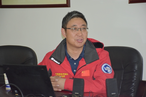 西北研究院举办南极科考队陆基首席科学家康世昌媒体记者见面会