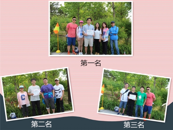 比赛获奖者合影