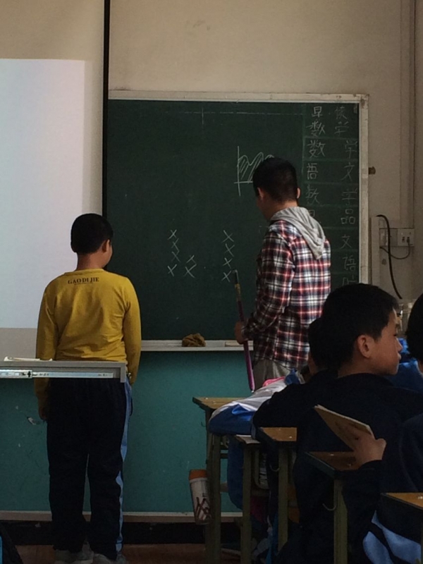 张北辰与学生互动