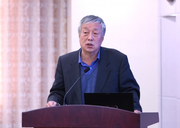 刘毅研究员汇报地理学学位授权点合格评估工作  杨天鹏 摄