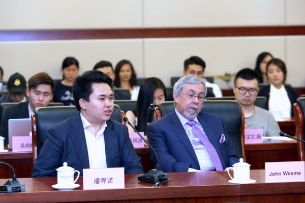 潘晖诺（Mr.Patrick H. Pan）阐述音乐教育对他成长的帮助