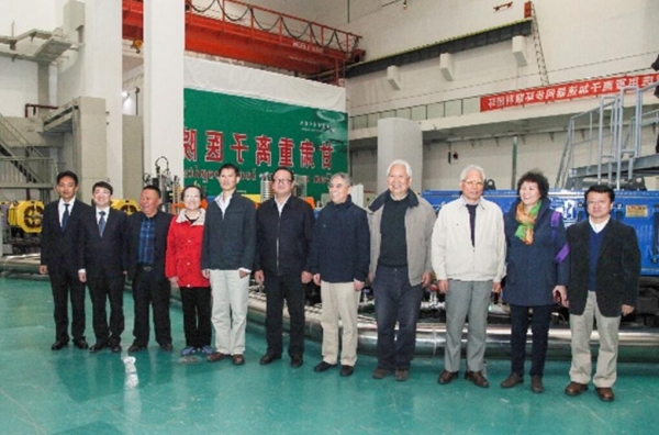 参观武威重离子治疗肿瘤中心