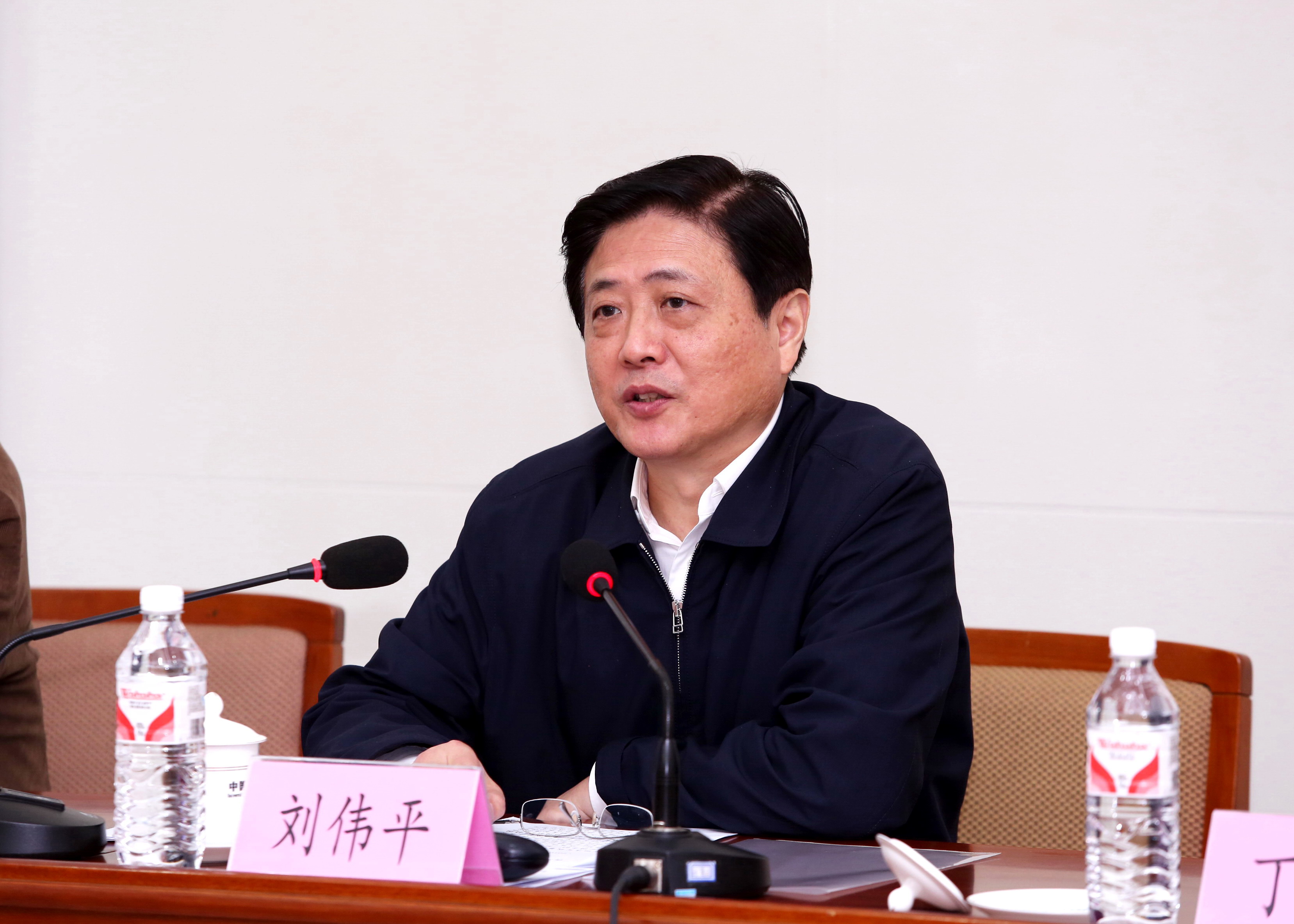 中国科学院大学召开刘伟平书记任职见面会