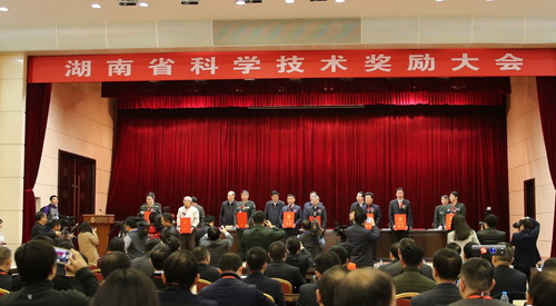 颁奖现场