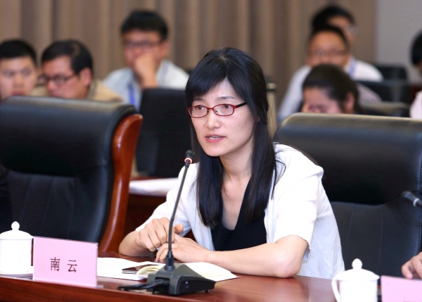 北京师范大学认知神经科学与学习国家重点实验室副教授南云发言