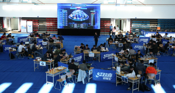 全国高校网安联赛X-NUCA 2016总决赛赛场 杨天鹏 摄